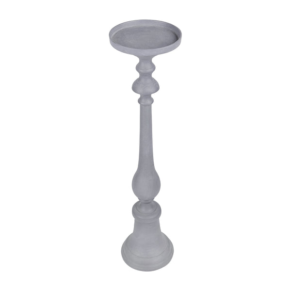 Van Dyk Grey Stonewash Pillar Holder Large by Libra, image 2