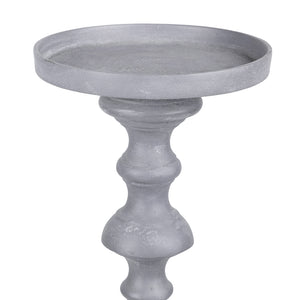 Van Dyk Grey Stonewash Pillar Holder Large by Libra, image 3