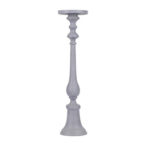 Van Dyk Grey Stonewash Pillar Holder Large by Libra
