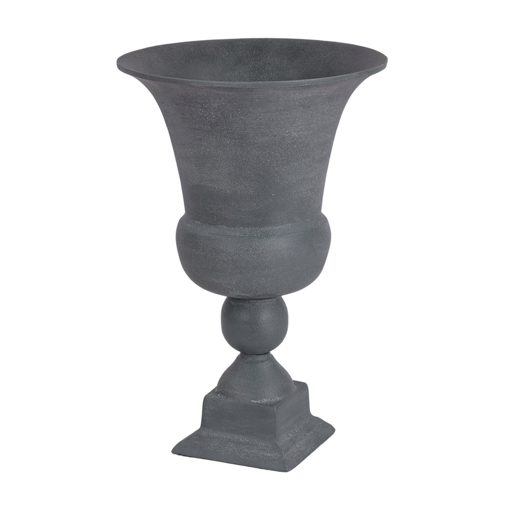 Van Dyk Tall Grey Stonewash Urn Medium by Libra