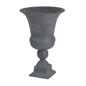 Van Dyk Tall Grey Stonewash Urn Medium by Libra, image 2