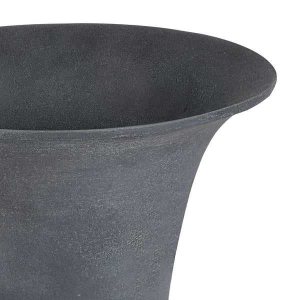 Van Dyk Tall Grey Stonewash Urn Medium by Libra, image 4