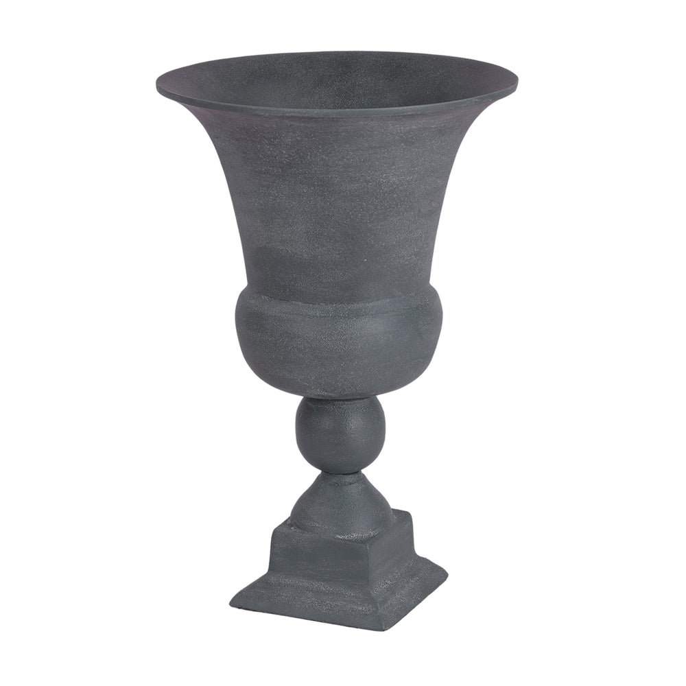 Van Dyk Tall Grey Stonewash Urn Large by Libra