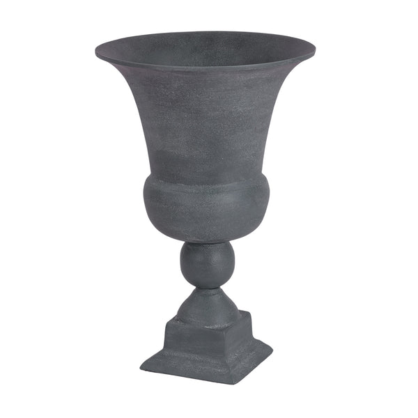 Van Dyk Tall Grey Stonewash Urn Large by Libra, image 2