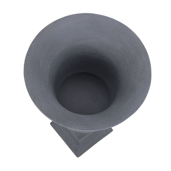 Van Dyk Tall Grey Stonewash Urn Large by Libra, image 3