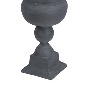 Van Dyk Tall Grey Stonewash Urn Large by Libra, image 5