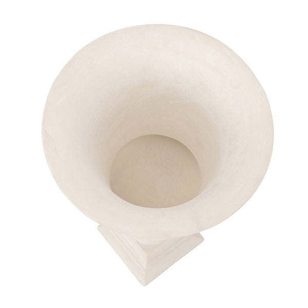 Van Dyk Tall Putty Stonewash Urn Medium by Libra, image 3