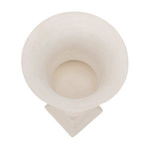 Van Dyk Tall Putty Stonewash Urn Large by Libra, image 3