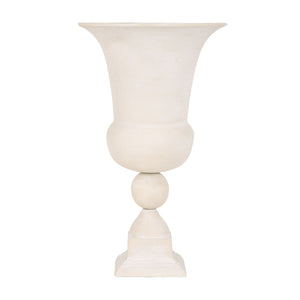 Van Dyk Tall Putty Stonewash Urn Large by Libra