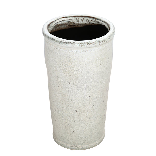 Malmo Glazed Tall Planter by Libra, image 2