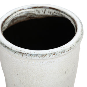Malmo Glazed Tall Planter by Libra, image 3