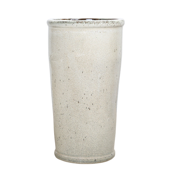 Malmo Glazed Tall Planter by Libra