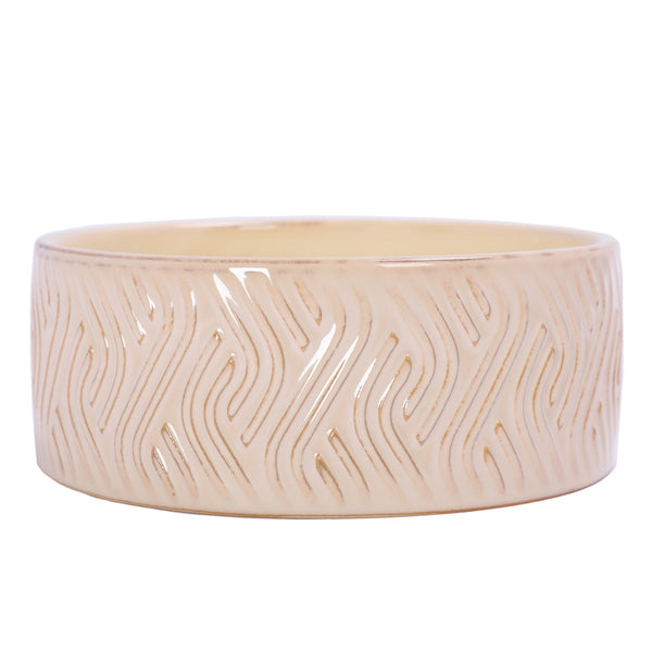 Serena Ceramic Candle Ivory by Libra