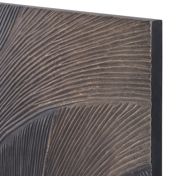 Golden Wave Geometric Wall Art 120x120cm by Libra, image 4