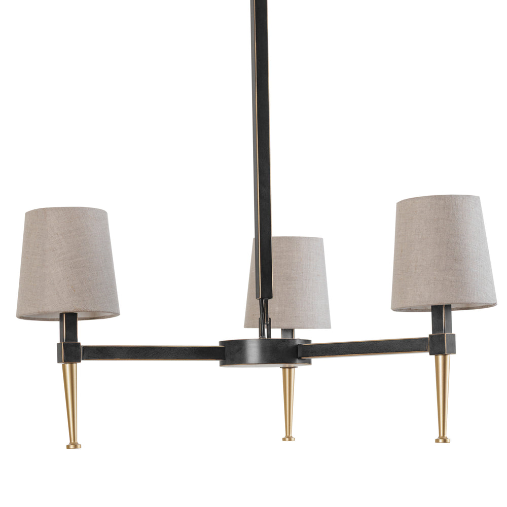 Stella 3 Light Pendant with Shades by Libra
