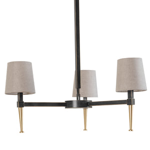 Stella 3 Light Pendant with Shades by Libra, image 2