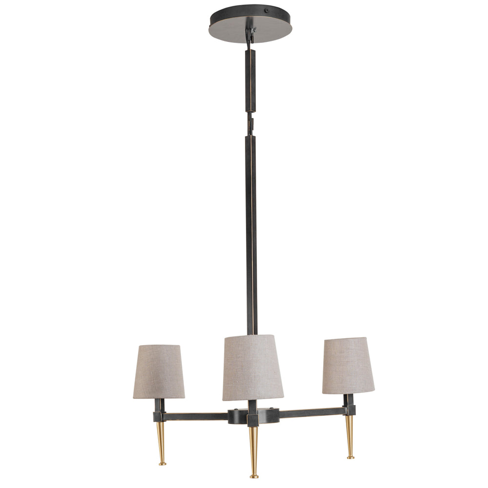 Stella 3 Light Pendant with Shades by Libra