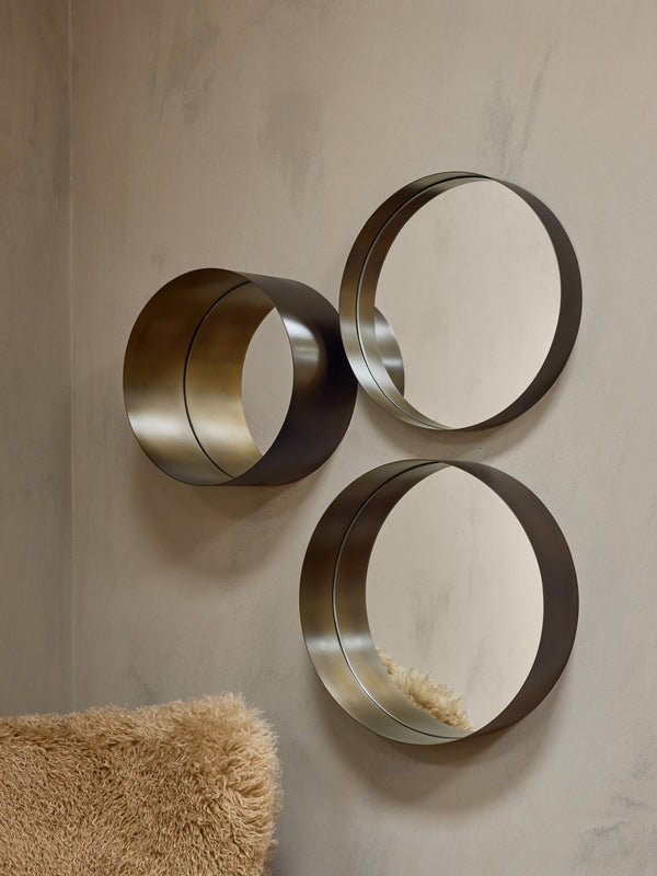 Santa Monica Set of 3 Nested Wall Mirrors by Libra, image 5