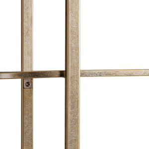 Belvedere Aged Gold Shelving Unit by Libra, image 5