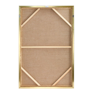 Golden Dusk Heavy Textured Framed Canvas Wall Art 80x120cm by Libra, image 3