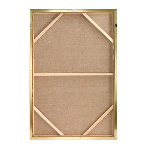 Golden Dusk Heavy Textured Framed Canvas Wall Art 80x120cm by Libra, image 3