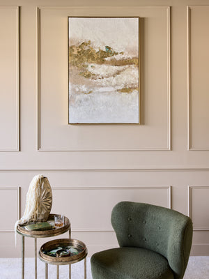 Golden Dusk Heavy Textured Framed Canvas Wall Art 80x120cm by Libra, image 6