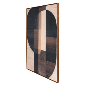 Forma Textured Framed Canvas Wall Art 80x120cm by Libra, image 2