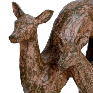 Rustic Woodland Leaping Fawns by Libra, image 4