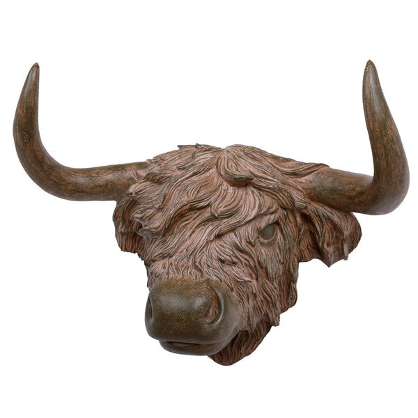 Murchie Rustic Highland Cow Wall Plaque by Libra, image 2