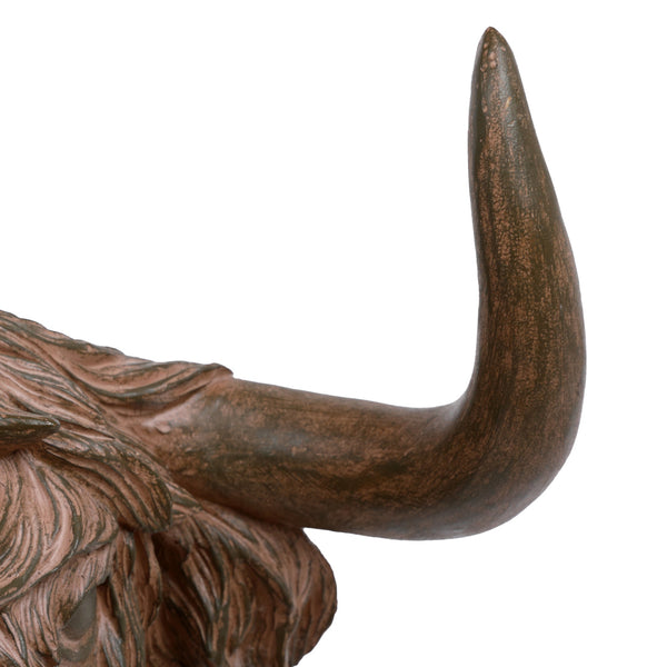 Murchie Rustic Highland Cow Wall Plaque by Libra, image 4