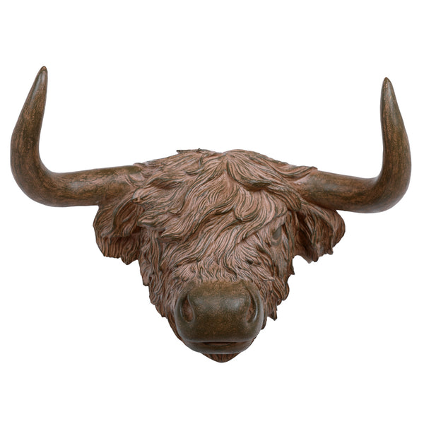 Murchie Rustic Highland Cow Wall Plaque by Libra