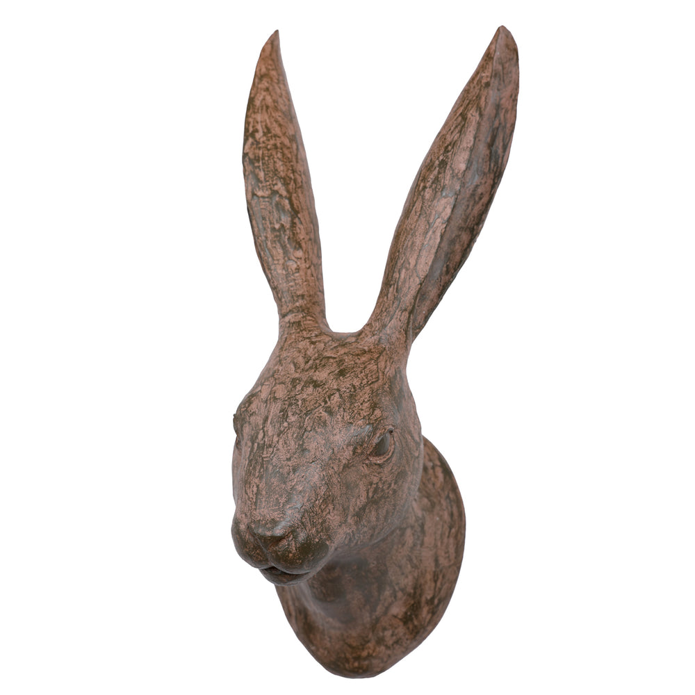 Hurrell Hare Head Wall Plaque by Libra