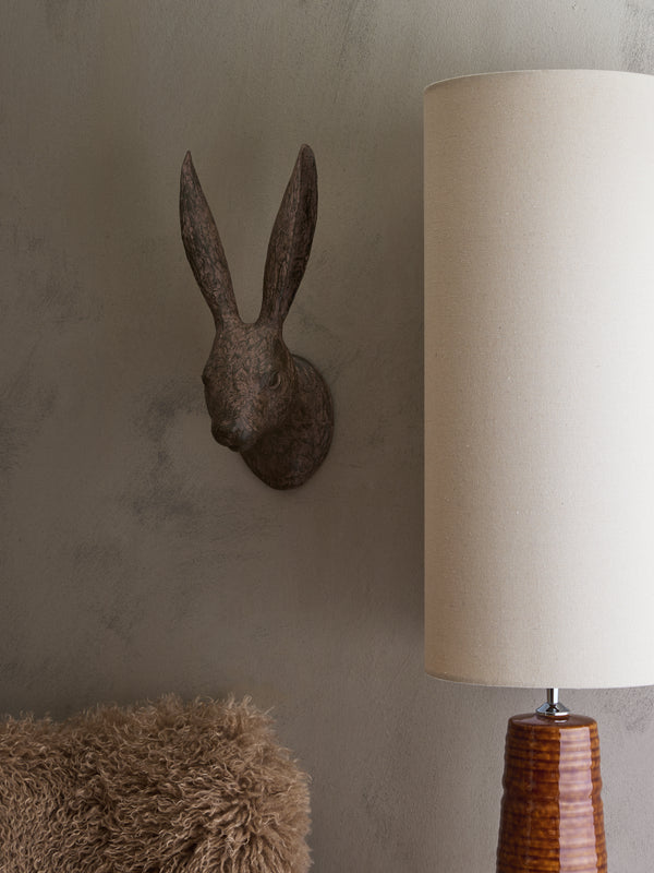 Hurrell Hare Head Wall Plaque by Libra, image 5