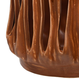 Denton Reactive Glaze Candleholder by Libra, image 5