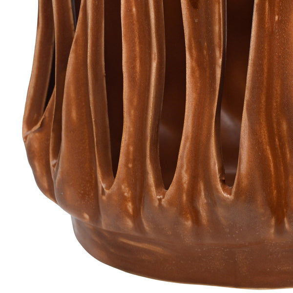 Denton Reactive Glaze Candleholder by Libra, image 5