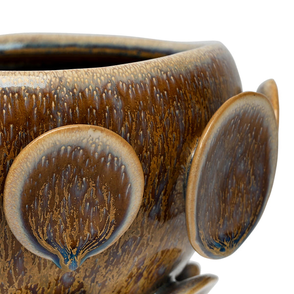 Jupiter Reactive Glaze Stoneware Planter by Libra, image 4