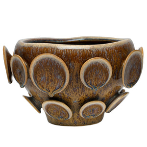 Jupiter Reactive Glaze Stoneware Planter by Libra