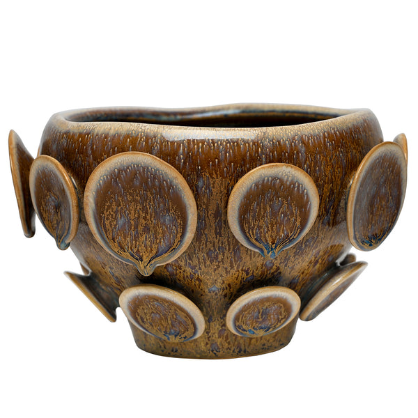 Jupiter Reactive Glaze Stoneware Planter by Libra