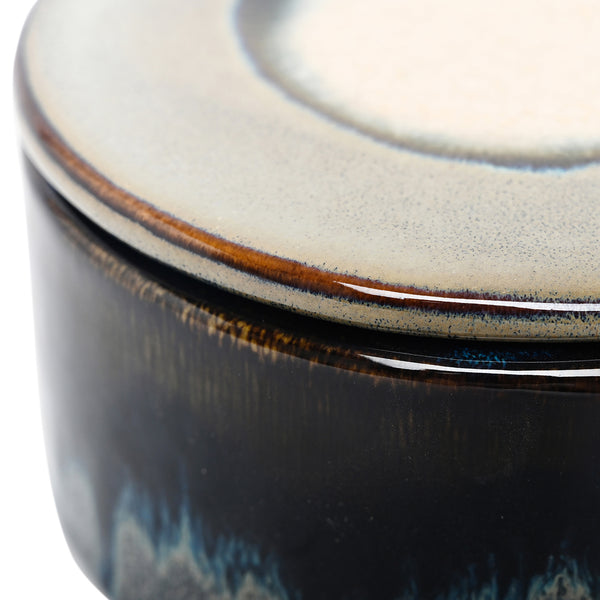 Medway Blue Reactive Glaze Candle by Libra, image 4