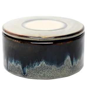 Medway Blue Reactive Glaze Candle by Libra