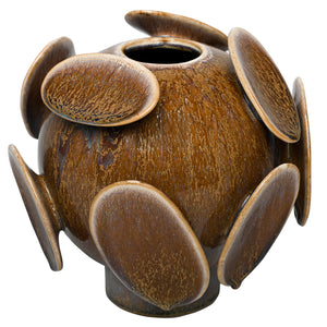 Jupiter Reactive Glaze Round Vase by Libra, image 2