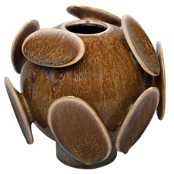 Jupiter Reactive Glaze Round Vase by Libra, image 2