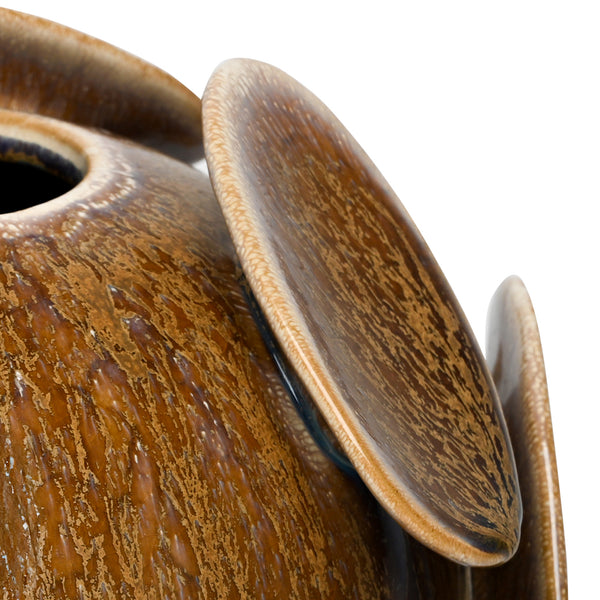 Jupiter Reactive Glaze Round Vase by Libra, image 4