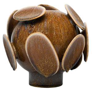 Jupiter Reactive Glaze Round Vase by Libra