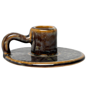 Denton Glazed Candle Stick by Libra