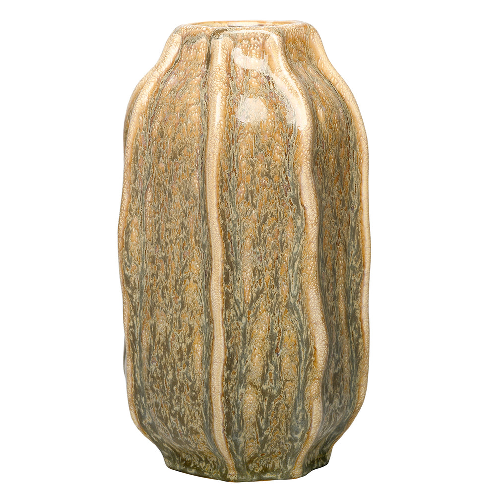 Colston Reactive Glaze Vase Large by Libra
