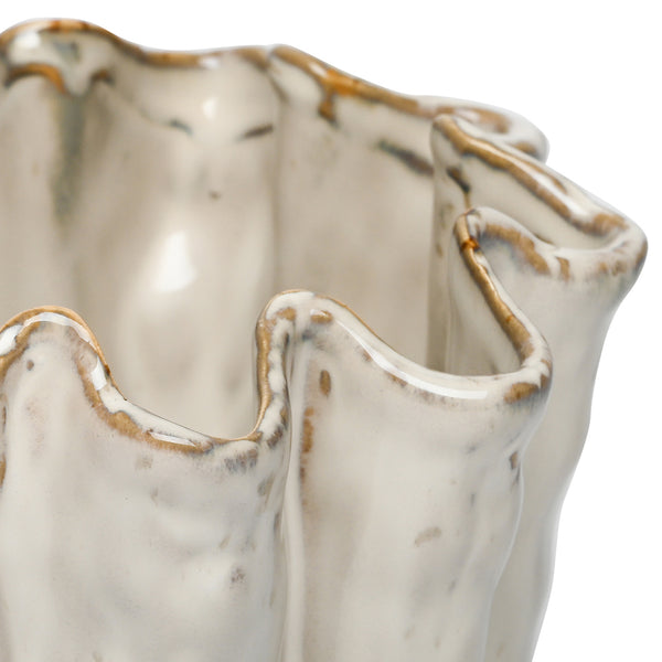 Coralie Glazed Vase Small by Libra, image 4