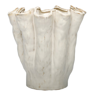 Coralie Glazed Vase Medium by Libra