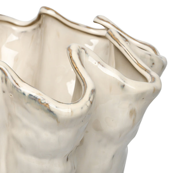 Coralie Glazed Vase Large by Libra, image 4