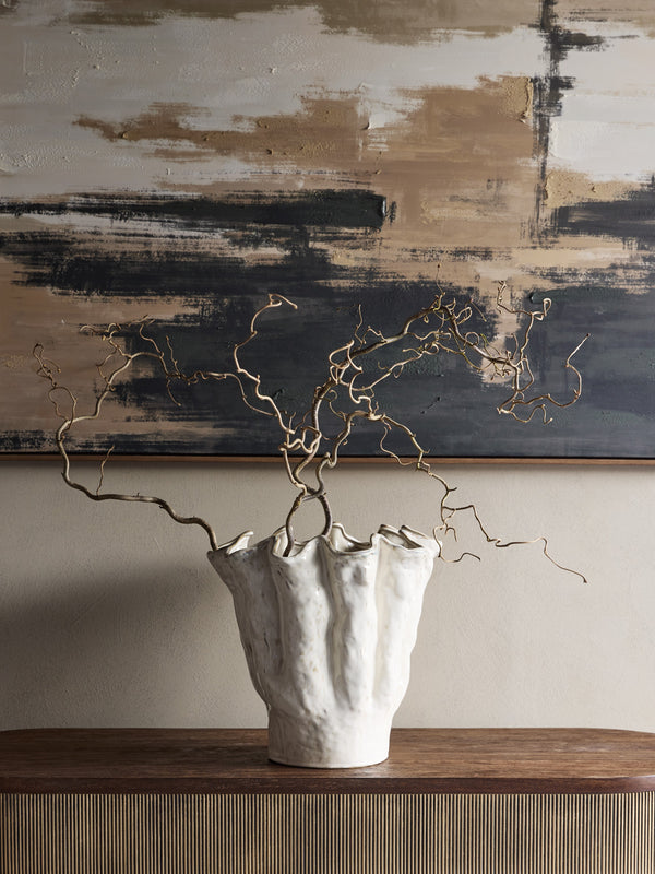 Coralie Glazed Vase Large by Libra, image 6